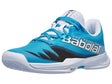 Babolat Jet Premura 2 Padel Cyan Blue/White Junior Shoe
