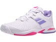 Scarpe Babolat Propulse Bianco/Lavanda Junior - TUTTE LE SUPERFICI