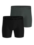 Bjorn Borg Men Spring Light 2P Boxer Bk/Gn S