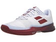 Babolat Jet Mach III AC White/Burgundy Men's Shoes