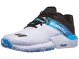 Babolat Jet Movea 2 Padel White/Cyan Blue Men's Shoes