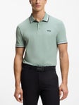 BOSS Men Summer Paddy Cotton Polo Green XL