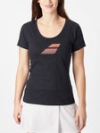Camiseta manga corta mujer Babolat Exercise Flag