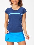 T-shirt Femme Babolat Exercise Stripes