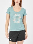 Camiseta manga corta mujer Babolat Exercise Message