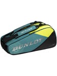 Borsa da 12 racchette Dunlop SX Performance Thermo Verde acqua/Giallo