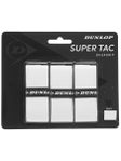 Dunlop Super Tac 0.55mm Overgrip - Wei (3er-Pack)
