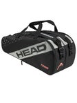Raquetero HEAD Elite Team L - Negro/Naranja (9 raquetas)