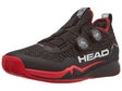 HEAD Endure Pro BOA Clay Black/Red Men's Shoes