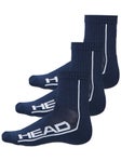 Calcetines t&#xE9;cnicos cortos HEAD Performance - Pack de 3 (Azul marino)