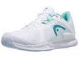 HEAD Sprint Evo 3.5 Clay White/Turquoise Women's Shoe