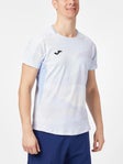 Joma Men Spring Chall Print Crew White/Blue L