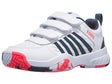 K-Swiss Court Express 2 Strap AC Wh/Star/Neon Jr Shoe
