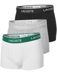 Lacoste Herren Baumwoll-Boxershorts 3er-Pack