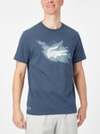 T-Shirt Lacoste Roland Garros Croc Animation Uomo