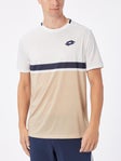 Lotto Men Tech V Crew White/Brown XL