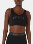 ASICS Women's Logo Bra Black L
