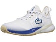 Chaussures Femme Lacoste AG-LT 23 Lite Blanc/Bleu - TERRE BATTUE