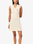 Lacoste Women Players Dress White 34/36