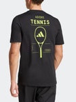 Camiseta manga corta hombre adidas Tennis Racket