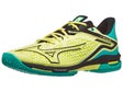 Mizuno Wave Exceed Tour 6 Clay Lime/Black Men's Shoes