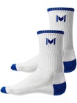 Calcetines hombre Mouratoglou Tech+ - Blanco