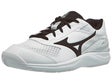 Zapatillas hombre Mizuno Break Shot 5 Blanco/Negro MOQUETA