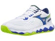 Mizuno Wave Enforce Tour 2 Clay White/Blue Men Shoes