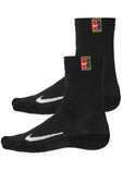 Nike Multiplier 2-Pack Cushioned Crew Socks Black