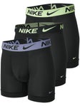 Nike Men's Elite Breathe 3-Pack Boxer Brief - Bk/Gy