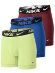 Nike Men's Essential Micro 3-Pack Boxer Brief - Br/Bl