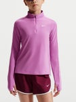 Nike Girl's Spring Half-Zip Longsleeve Top