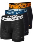 Nike Men's Elite Breathe 3-Pack Boxer Brief - Bk/Ye