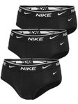 Slip Nike Pacco da 3 Uomo Nero