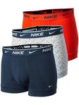 Nike Men's Cotton Stretch 3-Pack Trunk - White/Navy