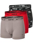 Calzoncillos hombre Nike Cotton Stretch (Pack de 3) - Print/Brown/Re