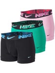 3 boxers Homme Nike Essential Micro - Noir/Rose/Vert