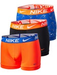 Calzoncillos hombre Nike Essential Micro (Pack de 3) - Naranja/Negro