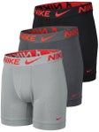 Nike Men Essential Micro 3-Pack Trunk Grey XL