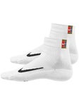 2 Paires de Chaussettes Chevilles Nike Multiplier Max Blanc