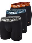 Calzoncillos b&#xF3;xer hombre Nike Essential Micro (Pack de 3) - Negro/Azul
