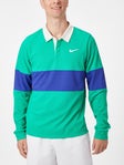 Nike Herren Paris Slam Advantage Polo Lang&#xE4;rmelig