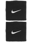 Nike Swoosh Singlewide Wristbands Black