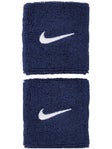 Nike Swoosh Singlewide Wristbands Navy