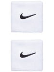 Nike Swoosh Singlewide Wristbands White