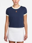 Nike Women Spring Court Crop Top Navy XS