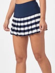 Original Penguin Women's Striped Pleated Skirt