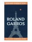 Roland Garros 2026 Beach Towel Navy