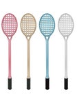 Penne con racchetta da tennis Racquet Inc - Conf. da 4