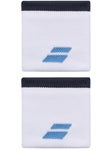 Babolat Logo Drive Wristbands White